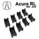 Ремкомплект ограничителя дверей Acura RL 1996 до 2005 фиксаторы вкладыши втулки сухари - изображение 1