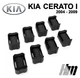 Ремкомплект обмежувача дверей KIA CERATO (I)&nbsp; 2004 до 2009 фіксатори вкладки втулки - зображення 4