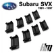 Ремкомплект обмежувача дверей Subaru SVX 1991 до 1997 фіксатори вкладки втулки сухарі - зображення 4