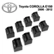 Ремкомплект ограничителя дверей Toyota COROLLA E150 2006 до 2012 фиксаторы вкладыши втулки сухари - изображение 1