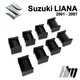 Ремкомплект ограничителя дверей Suzuki LIANA 2001 до 2007 фиксаторы вкладыши втулки сухари - изображение 4