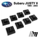 Ремкомплект обмежувача дверей Subaru JUSTY (II) 1995 до 2003 фіксатори вкладки втулки сухарі - зображення 4