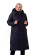Женский зимний пуховик большого размера UF-fashion LRD-157-1 56 черный - изображение 1