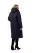 Женский зимний пуховик большого размера UF-fashion LRD-157-1 56 черный - изображение 3