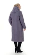 Зимняя женская куртка большого размера UF-fashion LRD-135-1 50 лиловый - изображение 4