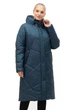 Зимова жіноча куртка великого розміру UF-fashion LRD-150-1 64 малахіт - зображення 1