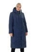 Зимняя куртка женская большого размера UF-fashion LRD-135-1 60 синий - изображение 1