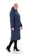 Зимняя куртка женская большого размера UF-fashion LRD-135-1 60 синий - изображение 3