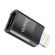 Переходник HOCO Lightning to Type-C Adapter 2A USB2.0 UA17 black - изображение 2