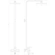 Душова система Globus Lux VAN-GLM-0026-10-BB з тропічним душем - зображення 5