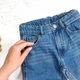 Джинсы ZARA 116 cм синий артикул Л566 - изображение 3