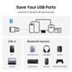 Адаптер Ugreen CM591 Bluetooth 5.3 Black (UGR-90225) - зображення 5