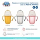 Поильник-непроливайка Canpol babies Matte Pastels із силіконовою трубочкою 210 мл Рожевий (56/522_pin 85809) - зображення 5