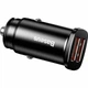 Автомобильное Зарядное Устройство 2USB Baseus Square Metal QC 30W (CCALL-DS01) Black - изображение 2
