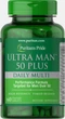 Мультивитамины ультра для мужчин 50 +, Ultra Man™ 50 Plus, Puritan's Pride, 60 капсул (PTP-17311) - изображение 1