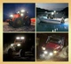 Комплект, Светодиодной дополнительной фары ближнего света (балка) 120W 40LED 18 см и набор проводов для подключения с кнопкой - изображение 5