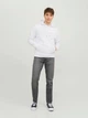 Худи мужское Jack & Jones 12233972-13 XL White (5715423931798) - изображение 3