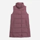 Теплый жилет удлиненный женский 4F Vest F076 4FAW23TVESF076-53S S Розовый (5904698481194) - изображение 9