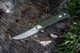 Нож складной карманный, туристический полуавтоматический, с фиксацией Liner Lock Ruike Hussar P121-G Green 215 мм - изображение 4