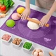 Силиконовый кондитерский коврик для раскатки теста 45х64&nbsp;см Фиолетовый - изображение 1