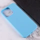 Силіконовий чохол Candy для Apple iPhone 14 Pro Max (6.7") Блакитний - изображение 3