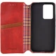 Кожаный чехол-книжка GETMAN Cubic (PU) для Samsung Galaxy S24+ Красный - изображение 5