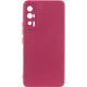 Чехол Silicone Cover Lakshmi Full Camera (A) для Xiaomi Poco F5 Pro Бордовый / Marsala Без бренда - изображение 1
