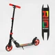 Самокат двоколісний "Rio" Best Scooter 68-89х54,5 см Червоно-чорний 000283542 - зображення 3