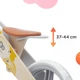 2-колесный деревяный велобег Kinderkraft Runner Nature Coral, 5902533917020 - изображение 8