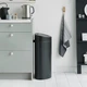 Бак для сміття Brabantia Touch Bin 40 л чорний (114946) - зображення 5