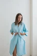 Жіночий Халат Кімоно вафельний COSY Ментол, розмір XL (P-102/XL) - зображення 5