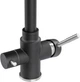 Смеситель кухонный c подключением к фильтру GRANADO Badalona Lux Black Shine GZ0401L - изображение 3