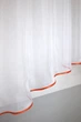 Кухонная тюль арка с ламбрекеном VR-Textil № 025к белый с оранжевым 270х170 см (52-0231) - изображение 5