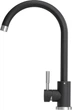 Смеситель кухонный GRANADO Elche Lux Black Shine GZ0101L - изображение 2