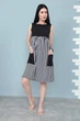 Женское платье Fashion с завышенной талией 46/48 черный - изображение 1