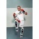 Захист гомілки й стопи (Щитки) TITLE Elite GEL Pro Shin & Instep Guards (L) Біла з чорним - зображення 2