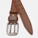 Мужской кожаный ремень Borsa Leather V1125FX24-brown - изображение 2