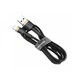 Кабель Baseus USB to Lightning Cable 2.4A (1m) Gold-Black (CALKLF-BV1) - изображение 2