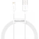 Кабель Baseus Superior Series USB Lightning 2.4A 1m White (CALYS-A02) - изображение 1