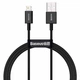 Кабель Baseus Superior Series Fast Charging Data Cable USB to Lightning 2.4A 1m Black (CALYS-A01) - зображення 1
