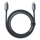 Кабель Baseus Crystal Shine Series Type-C to Lightning 20W 1.2m Black (CAJY000201) - изображение 5