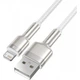 Кабель Baseus Cafule Metal Lightning 2.4A 1m White (CALJK-A02) - изображение 2