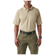 Футболка поло тактична з коротким рукавом 5.11 Tactical Performance Polo - Short Sleeve Synthetic Knit Silver Tan XS (71049-160) - зображення 3