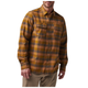 Сорочка тактична 5.11 Tactical Lester Flannel Plaid Long Sleeve Shirt Brown Duck Plaid 2XL (72532-174) - зображення 3