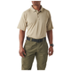 Футболка поло тактична з коротким рукавом 5.11 Tactical Performance Polo - Short Sleeve Synthetic Knit Silver Tan 2XL (71049-160) - изображение 4