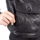 Куртка льотна шкіряна Sturm Mil-Tec Flight Jacket Top Gun Leather with Fur Collar Black 2XL (10470002) - зображення 11