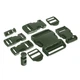 Набір пряжок Fastex (9 шт.) Sturm Mil-Tec BUCKLE Olive (13458001) - зображення 1