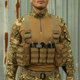 Розвантажувальна система-ліфчик MOLLE P1G-Tac LPCH (Low Profile Chest Harness) Coyote Brown (V94102CB) - зображення 1