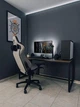 Дизайнерський Письмовий комп'ютерний стіл Loft Design 200x60x75h Чорний/Дерево ATL1186 - зображення 2