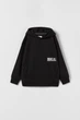 Худи для мальчика Zara 134 размер черное 4729664800 - изображение 1
